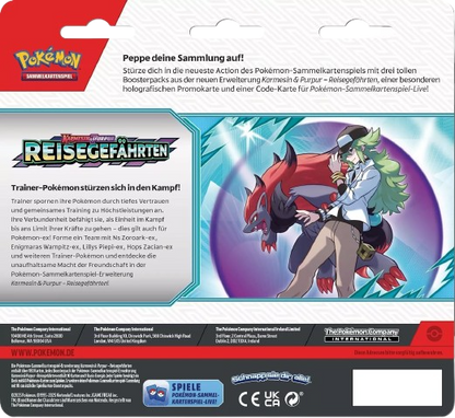 Pokemon Reisegefährten: Yanmega 3-Pack Blister