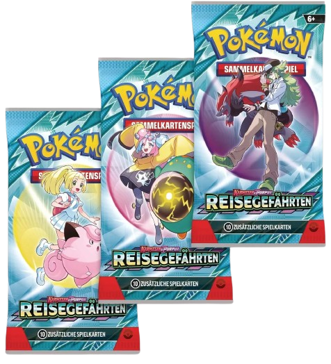 Pokemon Reisegefährten: Irokez 3-Pack Blister