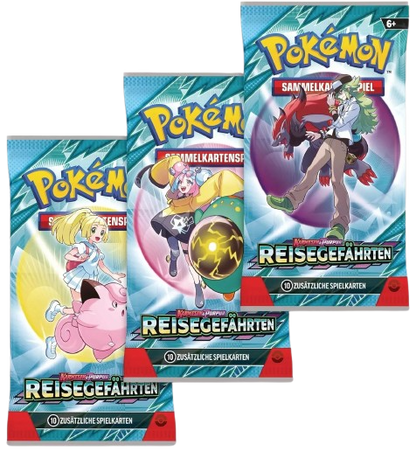 Pokemon Reisegefährten: Irokez 3-Pack Blister