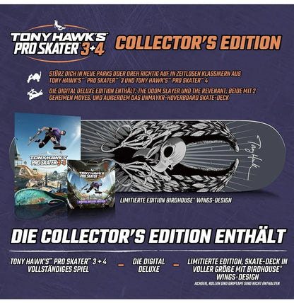 Tony Hawks Pro Skater 3+4 PS5 Collectors Edition