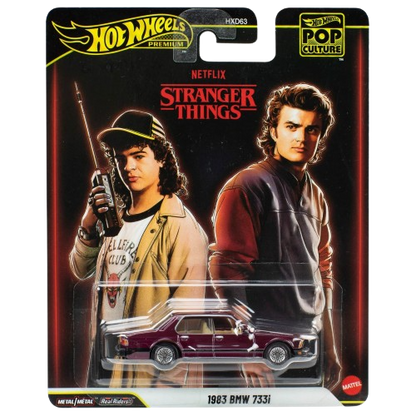 Hot Wheels Premium Pop Culture Stranger Things 1983 BMW 733i